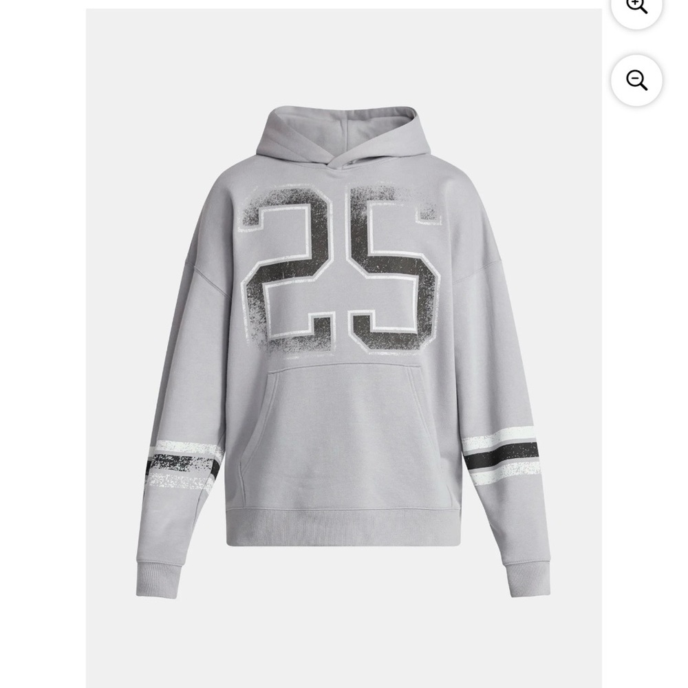 No Boundaries Varsity Hoodie with Long Sleeves, Men's & Big Men's VARIOUS SIZES